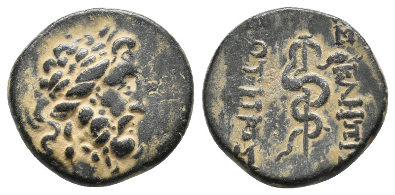 MYSIA, Pergamon. (Mid-late 2nd century BC). AE. 4.27g 17.1m