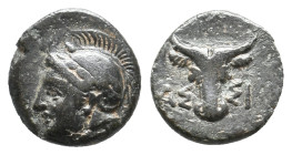 TROAS, Assos (Circa 350-300 BC.) AE. 1.26g 11.4m