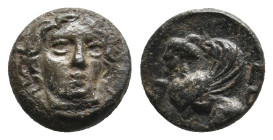 TROAS, Gergis. (4th century BC). AE. 1.08g 10.4m