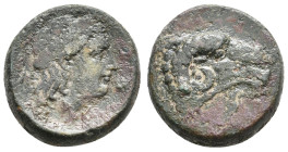 TROAS, Kebren.(Circa 400-387 BC). AE. 8.18g 20.3m