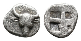 TROAS, Lamponeia. (Circa 500-450 BC). AR Hemiobol. 0.38g 7.8m