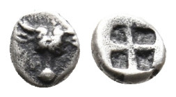 TROAS, Lamponeia. (Circa 500-450 BC). AR Hemiobol. 0.24g 5.5m