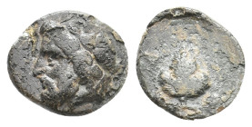 AEOLIS, Temnos. (4th century BC). Ae. 1g 11.3m