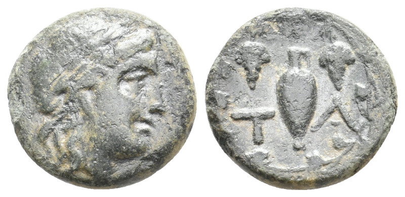 AEOLIS, Temnos. (300-250 BC). AE. 3.96g 16.8m