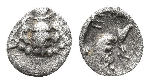 IONIA, Ephesos. (Circa 500-420 BC.) AR Tetartemorion. 0.18g 7.1m