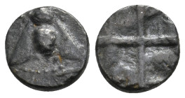 IONIA, Ephesos. (Circa 350-325 BC). AR Hemidrachm. 1.55g 11.4m