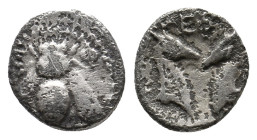 IONIA, Ephesos. (Circa 390-325 BC). AR Diobol. 0.91g 9.7m