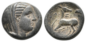 IONIA, Ephesos. (Circa 290-281 BC). AE. 4.15g 16.5m