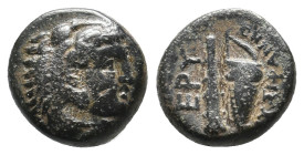 IONIA. Erythrai. (Circa 4th century BC). AE. 2.06g 11.7m