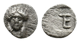 IONIA, Kolophon. (Circa 450-410 BC). AR Tetartemorion. 0.20g 6.5m