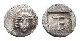 IONIA, Kolophon. (Circa 450-410 BC). AR Tetartemorion. 0.27g 6.8m