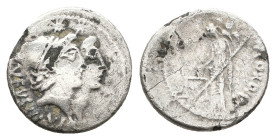 MN. CORDIUS RUFUS (46 BC) AR Denarius. 3.00g 19.0mm