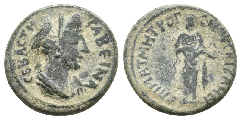 PHRYGIA, Aezanis. Sabina (Augusta, 128-136) 3.04g 18.4m