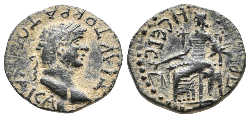 PHRYGIA. Prymnessus. Titus (79-81). AE. 3.25g 20m