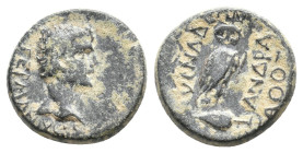 PHRYGIA. Synnada. Germanicus (Died 19). AE. 2.55g 14.2m