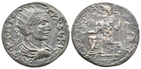 PHRYGIA, Synnada. Trajan Decius (249-251) AE. 15.37g 31.3m