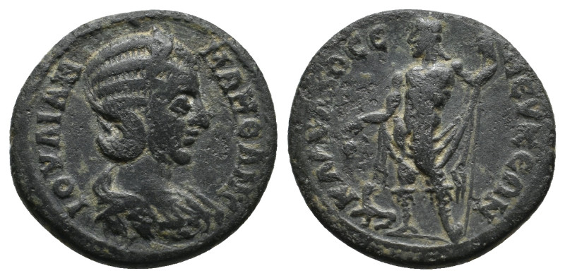 PISIDIA. Claudioseleucia. Julia Mamaea (reign of Severus Alexander, 222-235). AE...