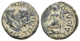 LYCAONIA. Laodicea Combusta. Titus and Domitian (Caesares, 69-79 and 69-81, respectively). AE. 4.62g 19.2m