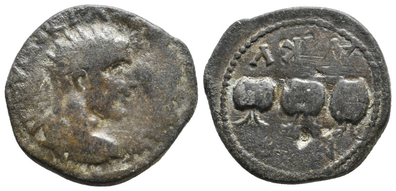 GALATIA, Ancyra. Valerian I, 253-260 AD. AE. 11.08g 26.9m