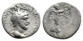 CAPPADOCIA, Caesarea. Hadrian, 117-138 AD. AR, Hemidrachm. 1.47g 13.9m
