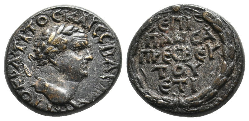 CAPPADOCIA. Caesarea. Titus (Caesar, 69-79). AE. 7.18g 20.9m
