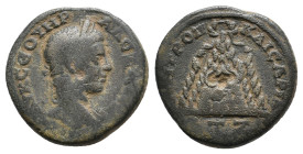 CAPPADOCIA, Caesarea. Elagabalus (218-222) AE. 13.84g 26.4m