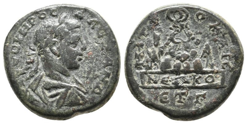 CAPPADOCIA, Caesarea. Elagabalus (218-222) AE. 14.13g 27.1m
