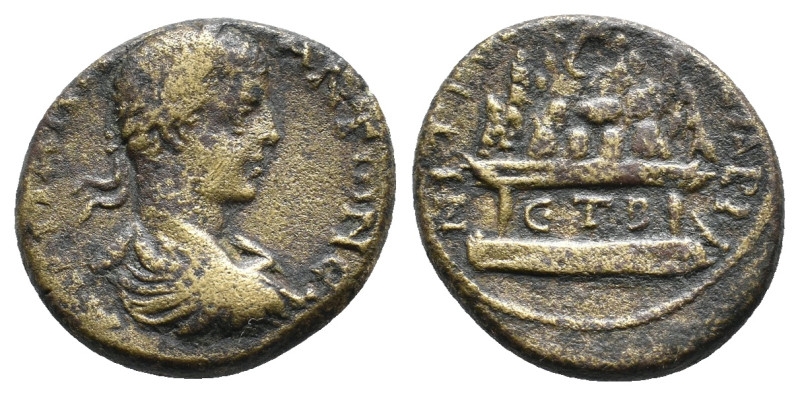 CAPPADOCIA, Caesarea. Elagabalus (218-222) AE. 11.87g 26.4m