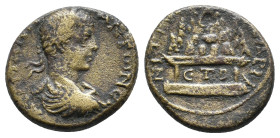 CAPPADOCIA, Caesarea. Elagabalus (218-222) AE. 11.87g 26.4m