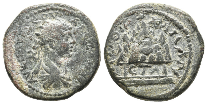 CAPPADOCIA, Caesarea. Elagabalus (218-222) AE. 12.82g 27m