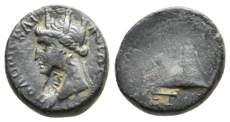 CAPPADOCIA, Caesarea. Pseudo-autonomous issue. AE. 4g 16.8m