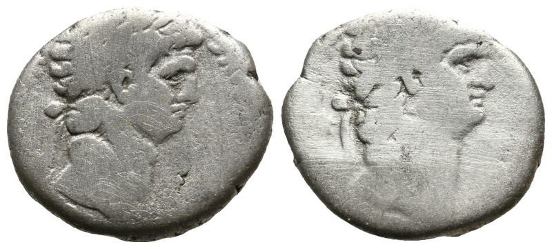 SELEUCIS AND PIERIA. Antioch? Claudius (Divus), reign of Nero, 54-68 AD. AR Tetr...