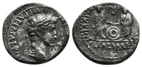 Augustus (27 BC-14 AD) Lugdunum. AR Denarius. 3.49g 19.5m