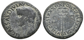 Tiberius (14-37 AD). AE. 9.43g 26.7m