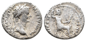 Tiberius (14-37 AD). AR Denarius. "Tribute Penny" type. Lugdunum. 3.67g 18.7m
