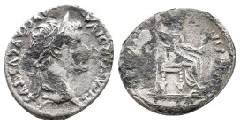 Tiberius (14-37 AD). AR Denarius. "Tribute Penny" type. Lugdunum. 2.24g 18.4m