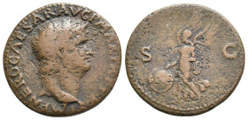NERO, 54-68 AD. AE. 9.75g 27.5m