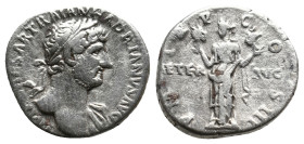 HADRIAN, (117-138 AD). AR, Denarius. Rome.3.16g 17.5m
