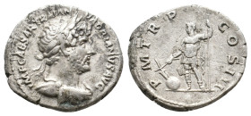 HADRIAN, (117-138 AD). AR, Denarius. Rome. 3.28g 19m