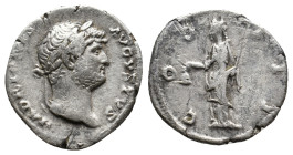 HADRIAN, (117-138 AD). AR, Denarius. Rome. 3.06g 18.9m