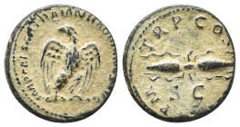 HADRIAN, (117-138 AD). AE. 2.91g 18.1m