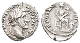 ANTONINUS PIUS, 138-161 AD. AR, Denarius. Rome. 3.31g 18.8m