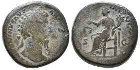 ANTONINUS PIUS, 138-161 AD. AE. 25.17g 30.9m