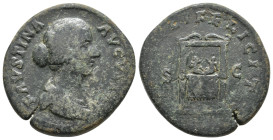 FAUSTINA II Augusta, 147-175 AD. AE. 20.12g 31.6m