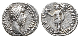 LUCIUS VERUS, 161-169 AD. AR, Denarius. Rome. 3.37g 17.9m