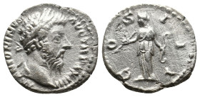 MARCUS AURELIUS, 161-180 AD. AR, Denarius. Rome. 3g 17.7m