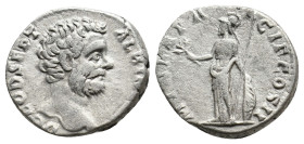CLODIUS ALBINUS, 195-197 AD. AR, Denarius. 3.06g 17.6m