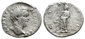CLODIUS ALBINUS, 195-197 AD. AR, Denarius. 2.58g 18.7m