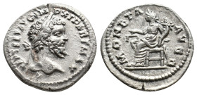 SEPTIMIUS SEVERUS (207 AD). AR, Denarius. Rome. 2.90g 19.2m