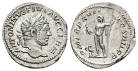 CARACALLA, 197-217 AD. AR, Denarius. Rome. 3.37g 1.97m